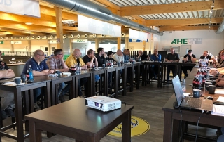 Fahrerschulung in der Schwelm-ArENa